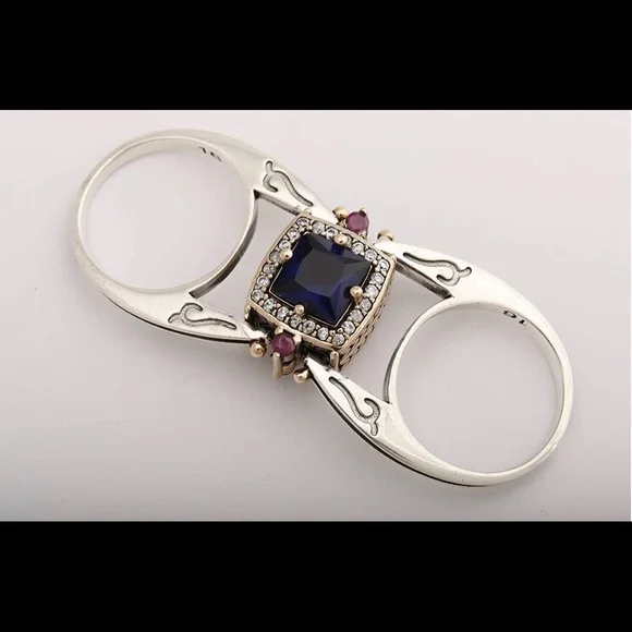 Mesmerizing MUST have reversible Turkish ring Big statement ring, best gift ever - Picture 8 of 9